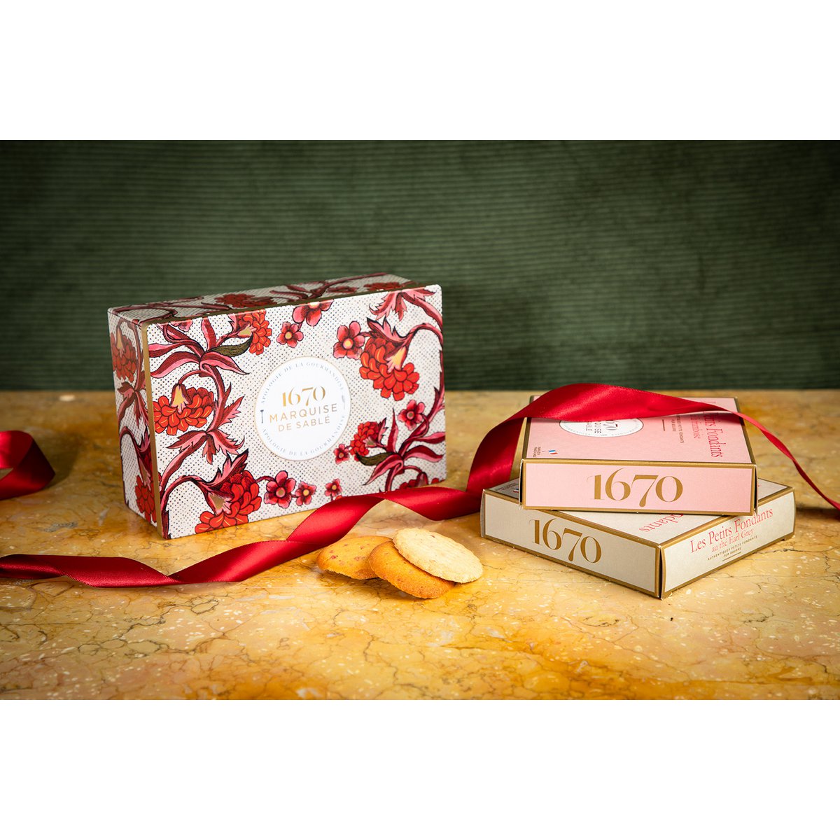 Earl Gray Sabbled Cookies - Cardboard 100g case