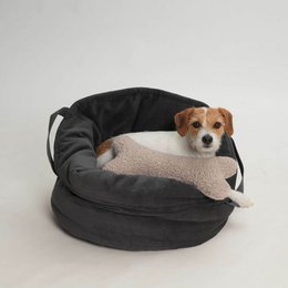 Hundekörbchen Shopper Little Basket Chelsea Cord graphit