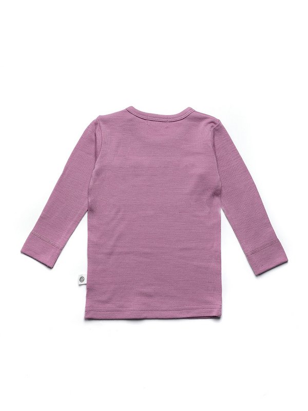 Wollen baby- kindertrui - Merinowol - Lavender Mist