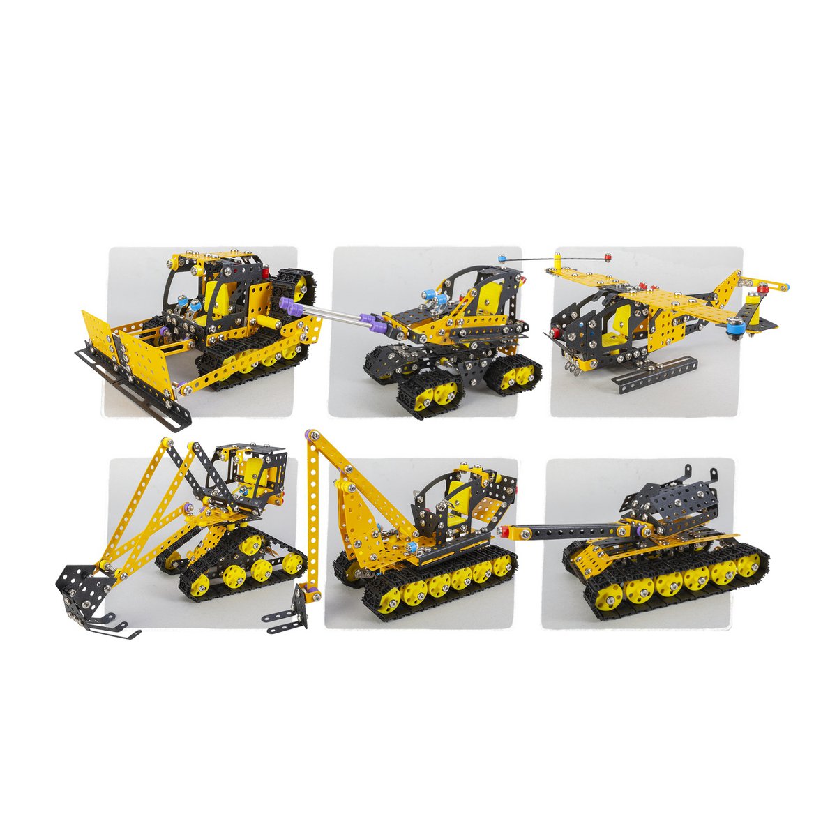 Construction set PRO - Melman 7-in-1 - metal