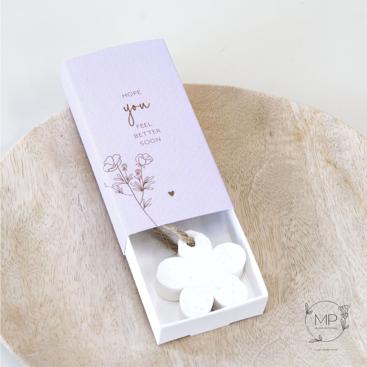 Little gift box Hope you feel better soon