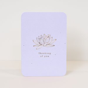 Postkarte Denken an Sie