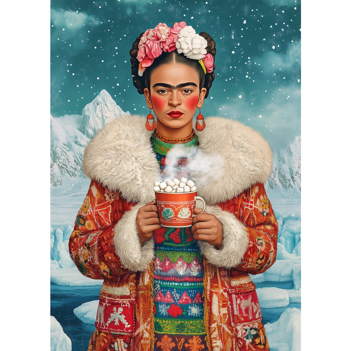 Frida Kahlo: Hot Chocolate | Card Fripperies