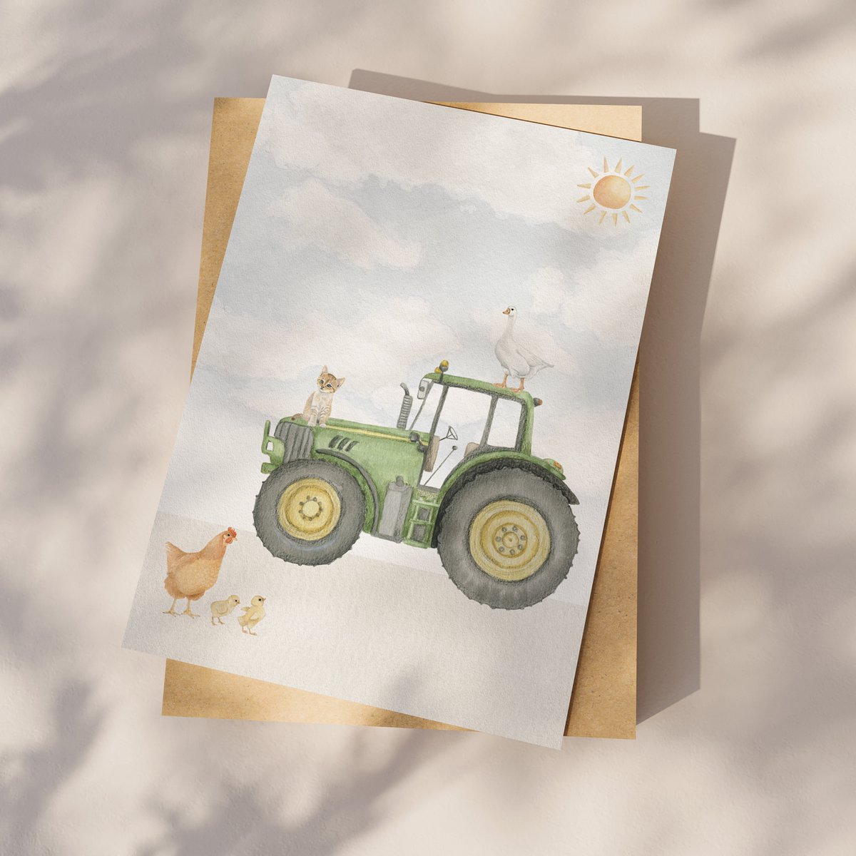 Postkartentraktor