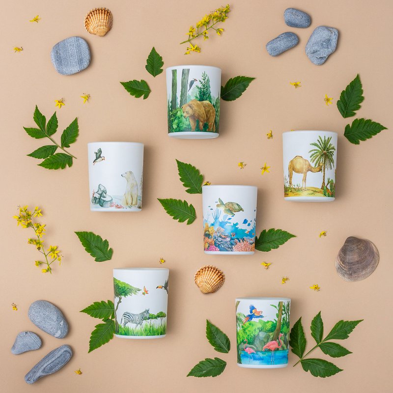 Save the Planet Scented Soy Wax Candle | Purifying Forest