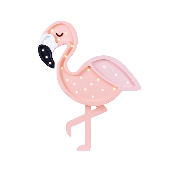 KLEINE LICHTER FLAMINGO-LAMPE