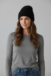 LEY! Wool hat "Saha" in black copy