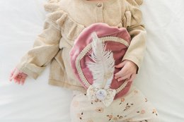 Luxury Pete hat | Pink velvet | Bow