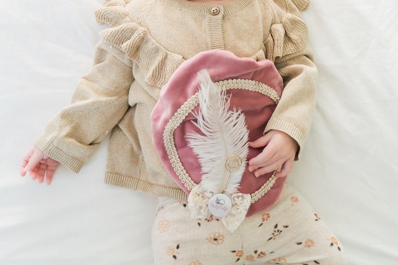 Luxury Pete hat | Pink velvet | Bow