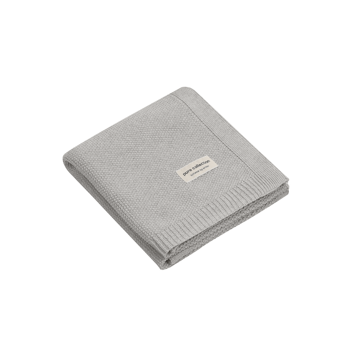 ABACO Babydecke – 100 % Merinowolle – Grau