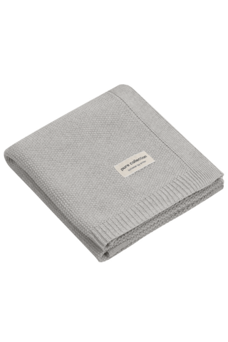 ABACO Babydecke – 100 % Merinowolle – Grau