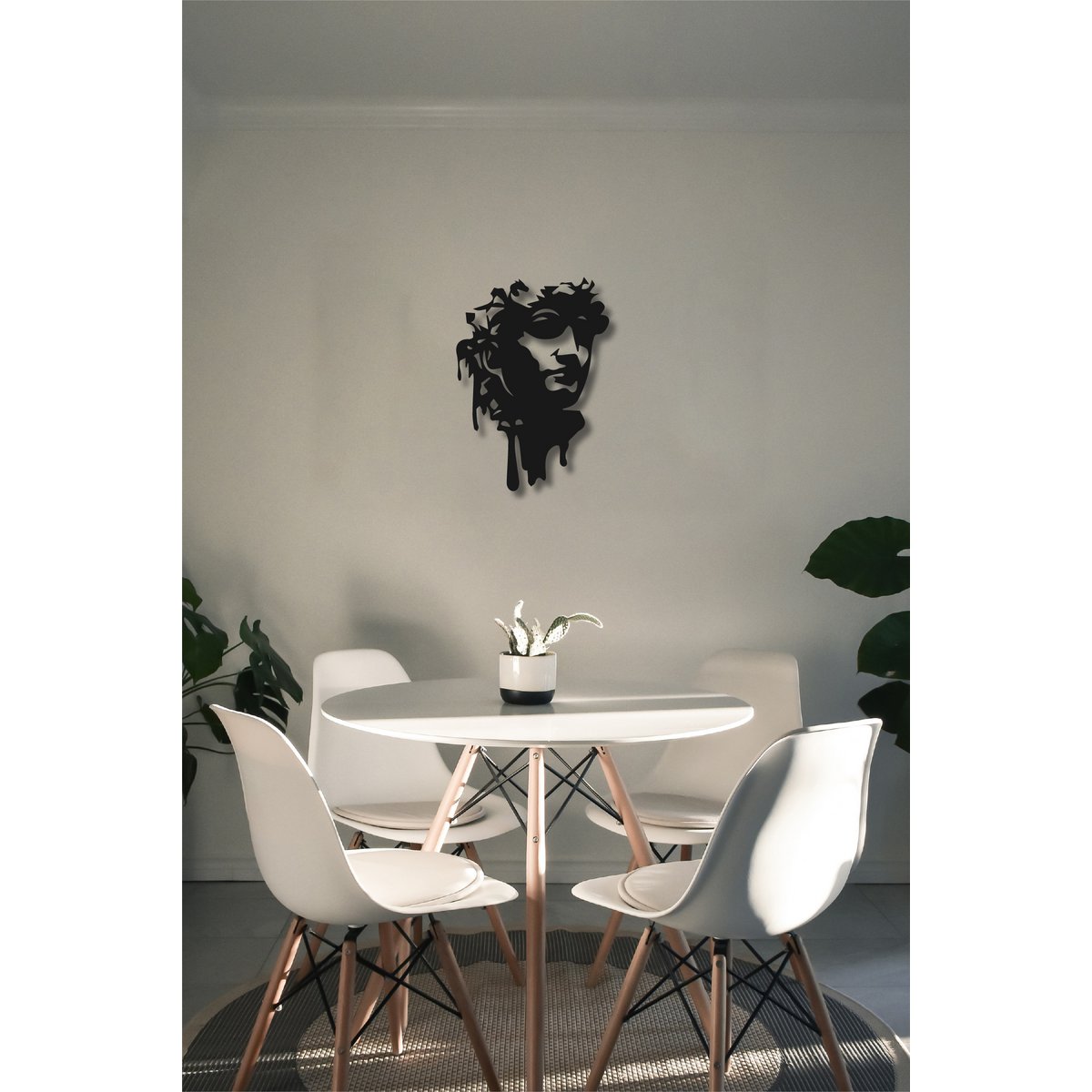 David spray metalen wanddecoratie