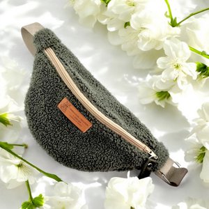 Children's banana bag, "loop" khaki