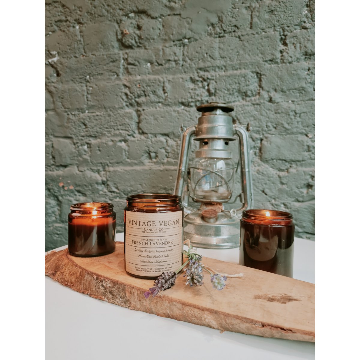France Lavender Vintage Vegan Soy Travel Candle