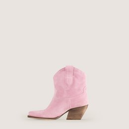 Leila Pink Texan ankelstøvler