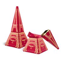 Eiffel Tower tin | 14 milk chocolate lace crêpes