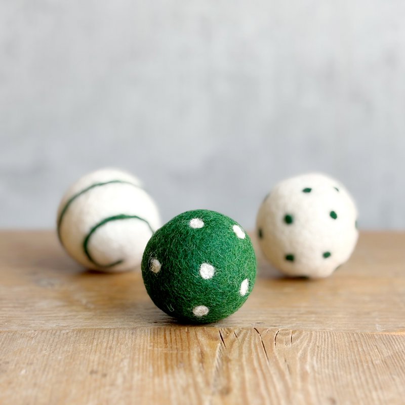 Cattoy ball green SET 3