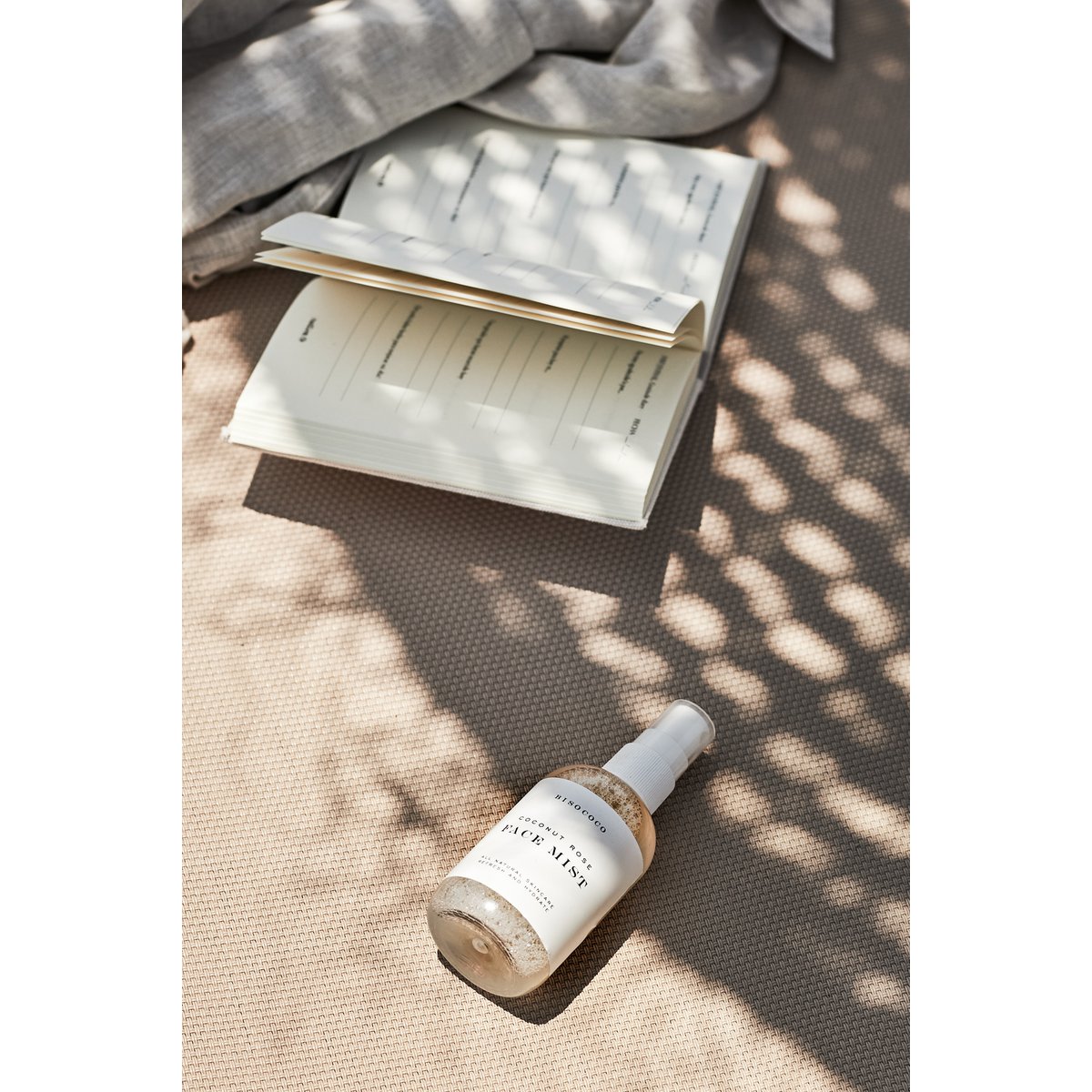 Brume Visage Rose Noix de Coco