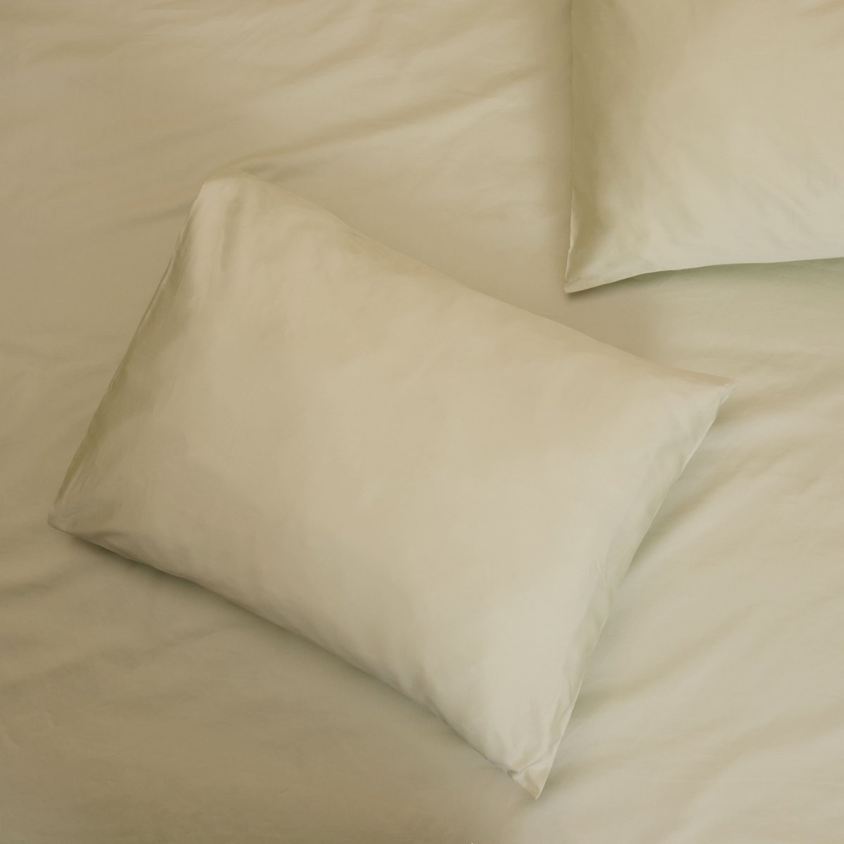 Housse de coussin - Satin de coton 400 fils au pouce - Paix de menthe