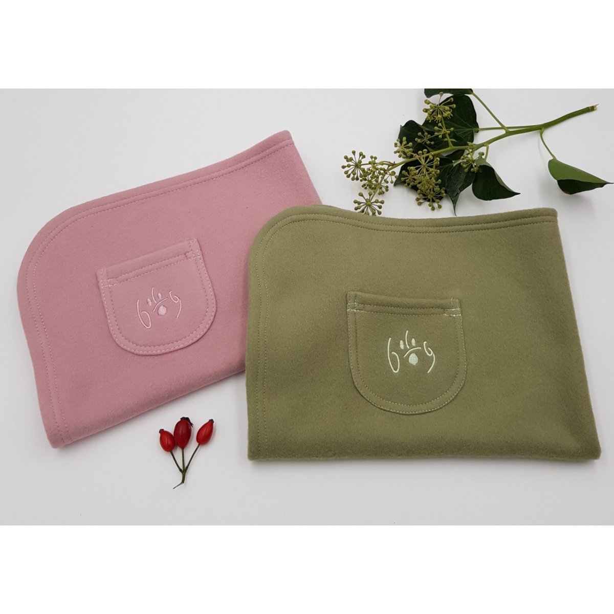 Manta para perro algodón orgánico + bolsitas perfumadas, set de 4 uds.
