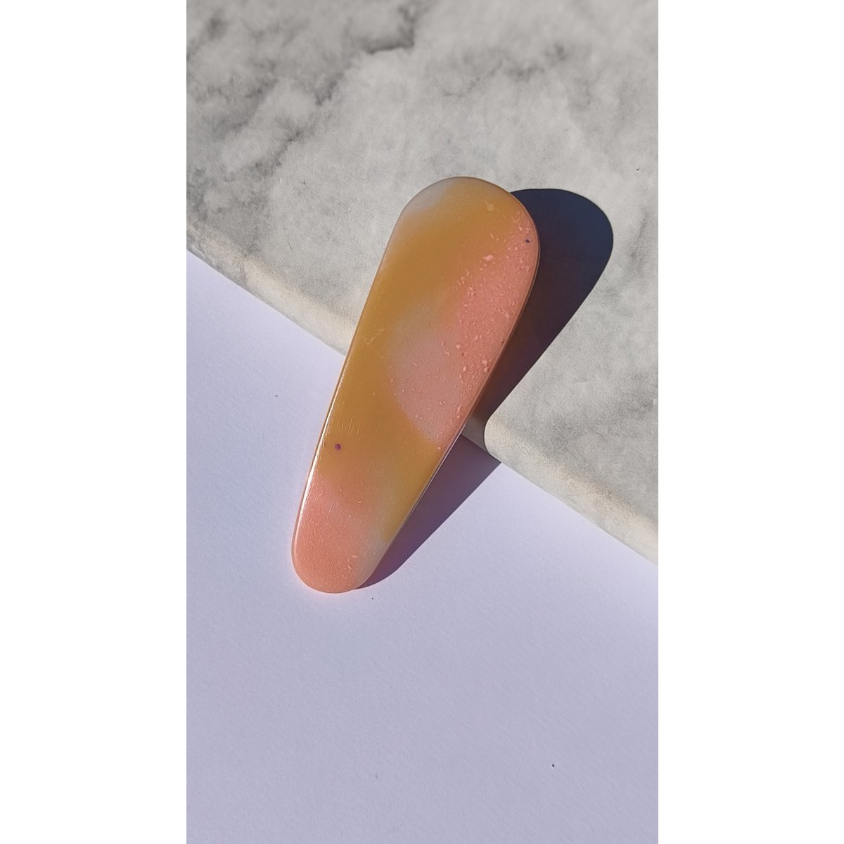 ⋒ RESIN HAIR CLIP PACK - NUDE (12 ITEMS) ⋒