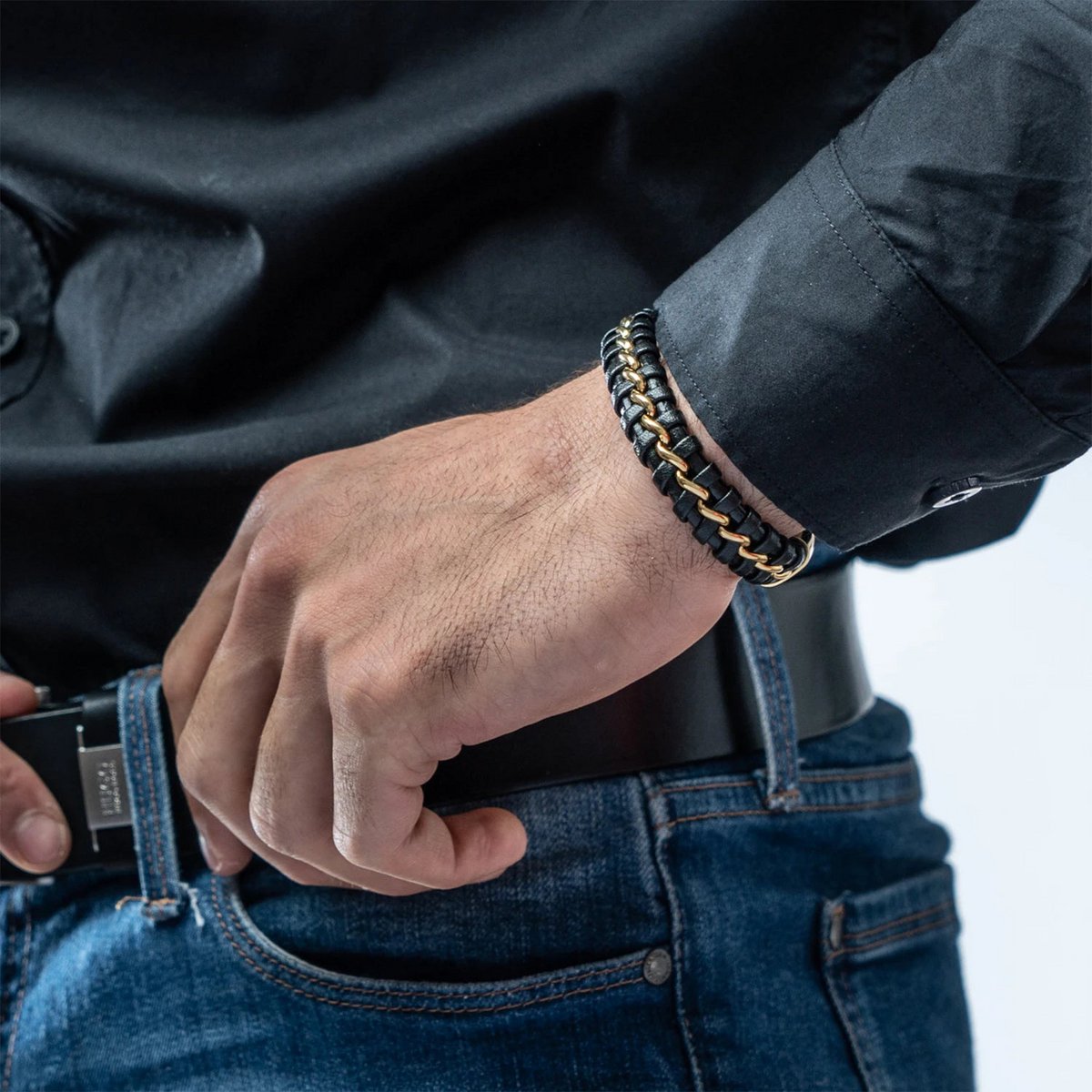 Bracciale in pelle "Gioia"