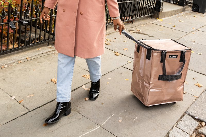 Hulkenbag Medium Rosegold z wbudowaną osłoną
