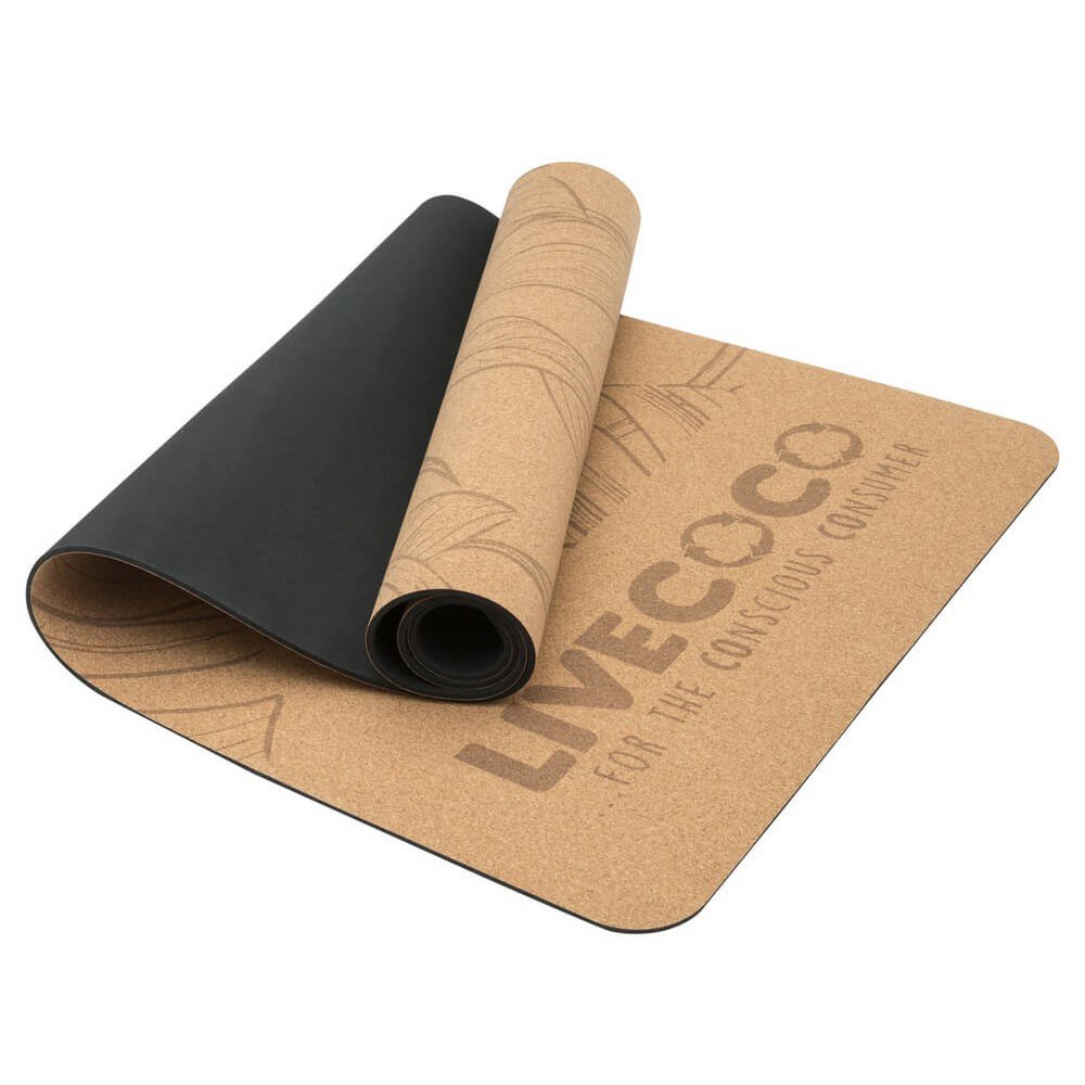 Cork Yoga Mat & Canvas Bag