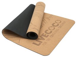 Cork Yoga Mat & Canvas Bag