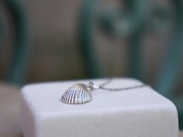 Sølv skalhalskæde, forgyldte sterlingsølvsmykker, gave til hende, fødselsdagsgave til kvinder, håndlavede smykker, Boho Fashion