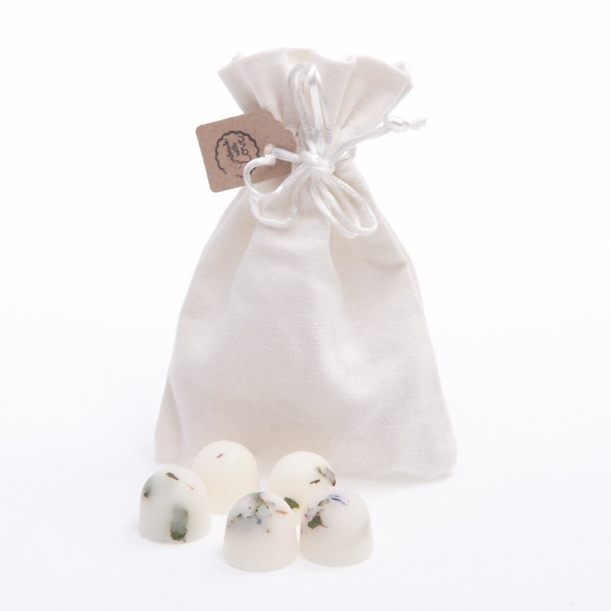 Scented Natural Wax Melts in Linen  - Apple