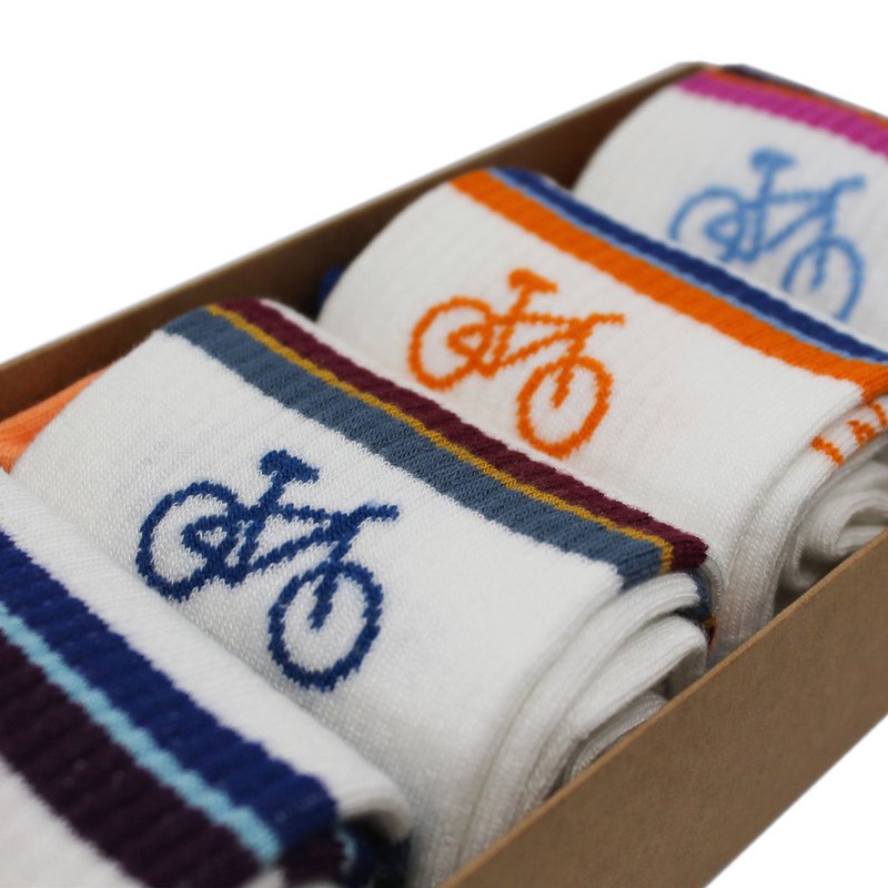 Geschenkdoos Sneakers Sokken Fietsen