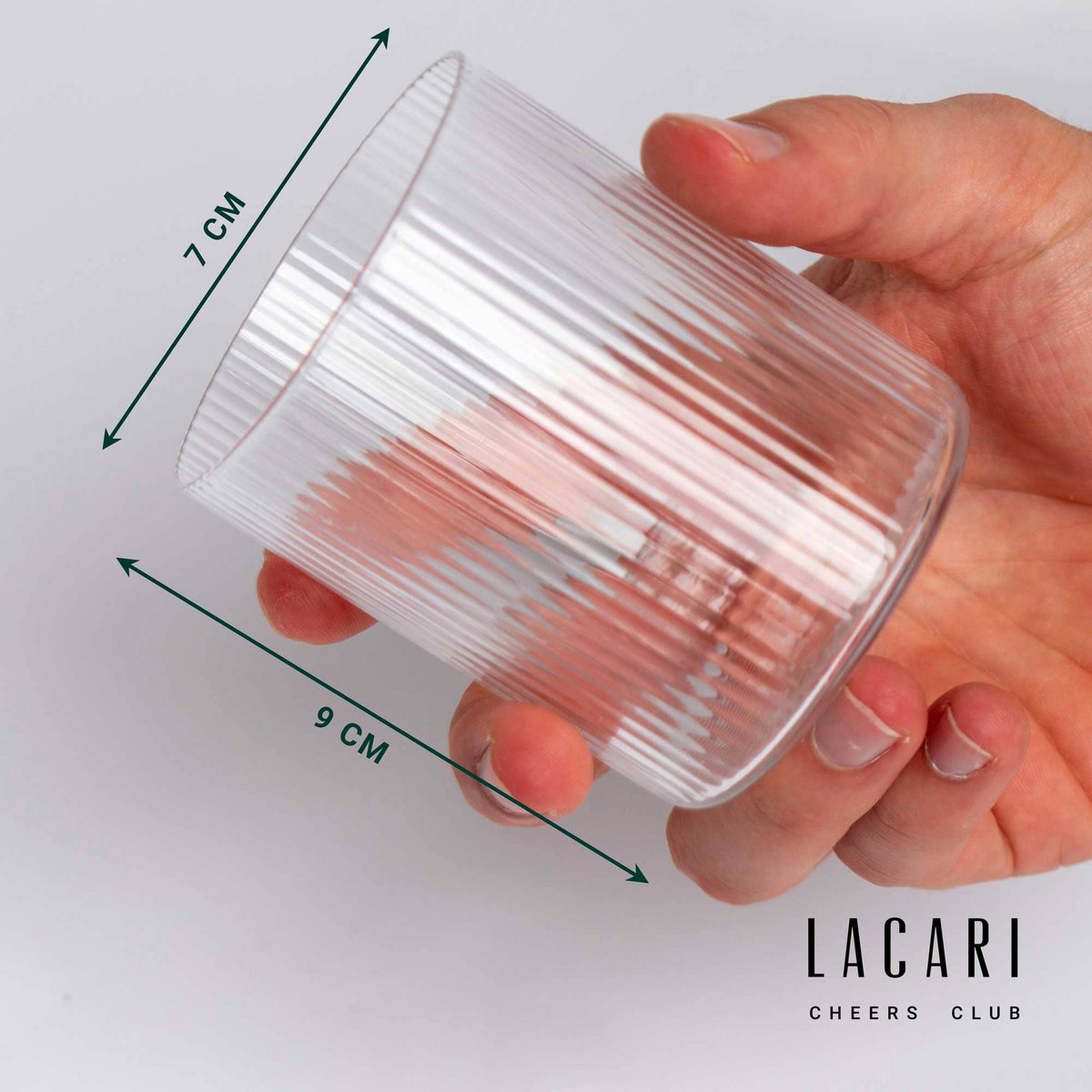 Tumbler whiskyglas (sæt med 2): Et whiskyglas i særklasse Lacari