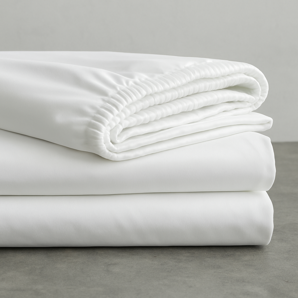 Gebrachte blad gemaakt van 100% lang nietje katoen percale