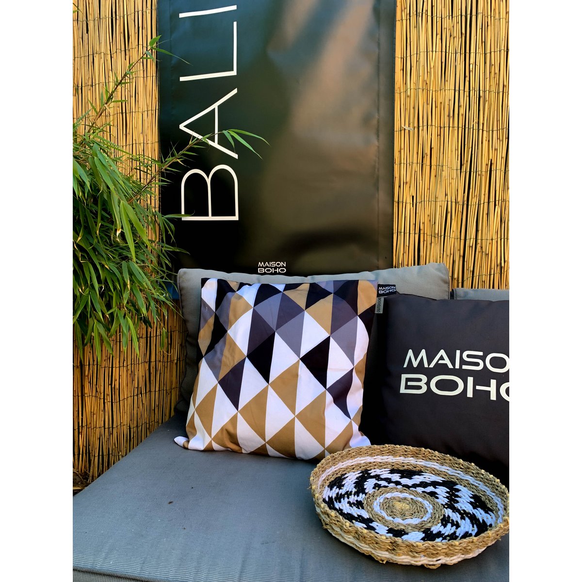 Outdoor Garden Poster | Bali | Black | 70x100cm