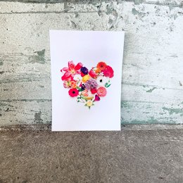 corazon | Postal Flores ABC