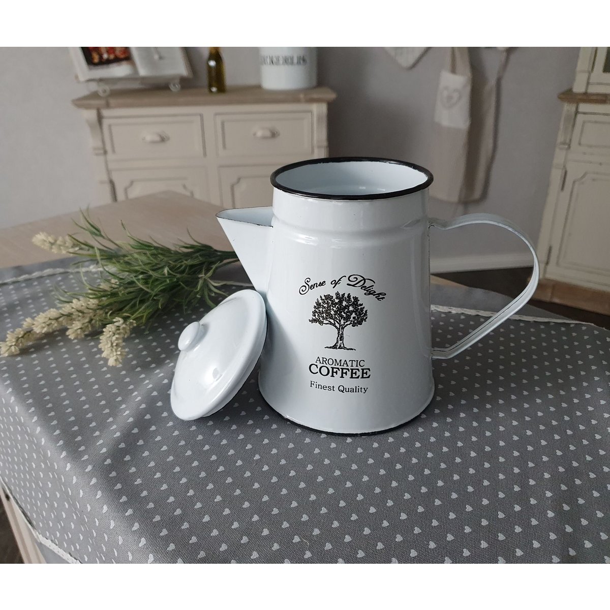 Emaille koffiepot
