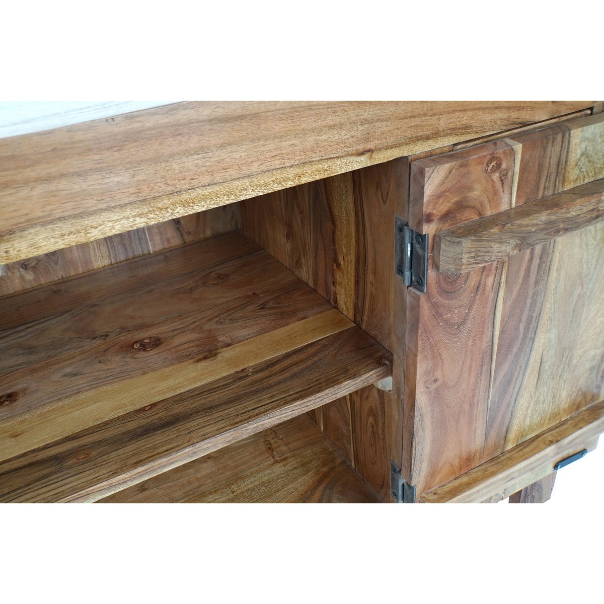 BUFFET AUS MASSIVEM AKAZIENHOLZ 110X40X60 40 MB162370