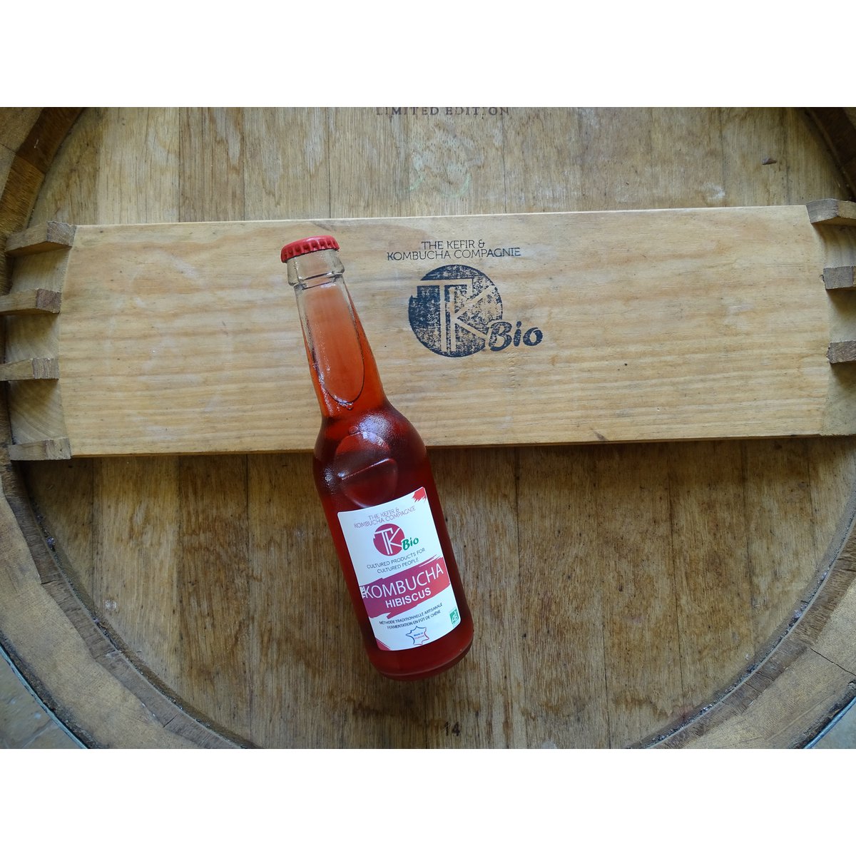 Kombucha Hibiskus Bio 330 ml