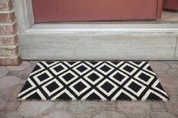 Rhombi Coir Doormat