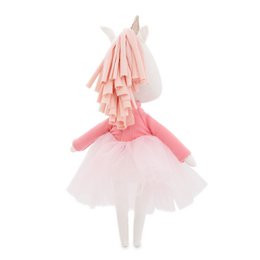Bawełniana pluszowa zabawka, Cotti Motti, Jednorożec Daphne (30 cm)