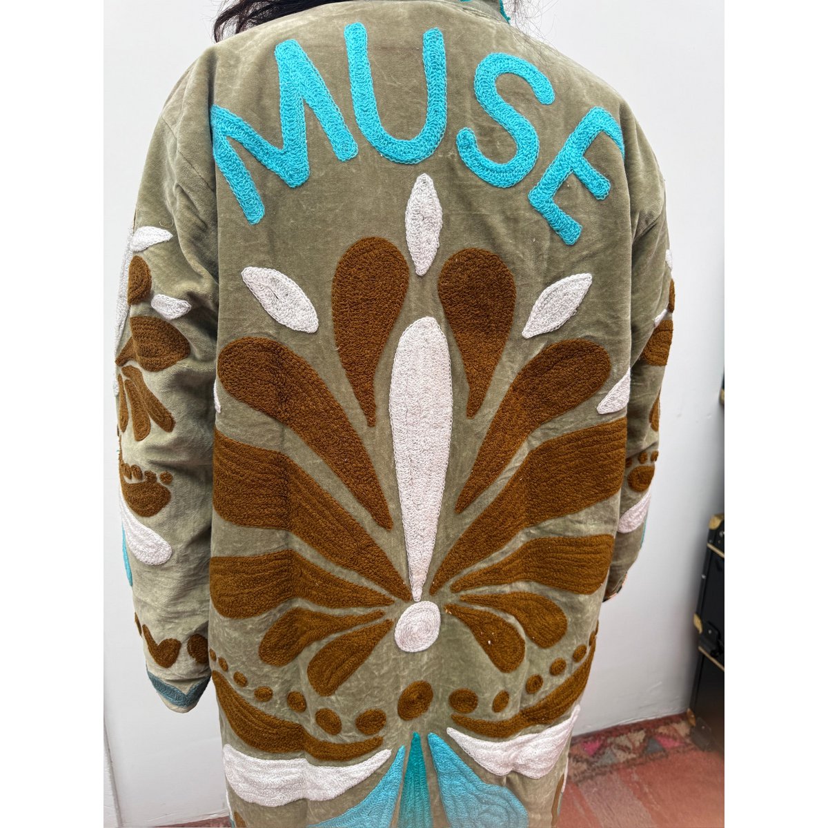TOUT - Muse coat Green