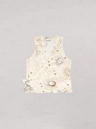 Gilet Priest con stampa del sistema solare