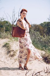 Bolso shopper Ganesha de piel