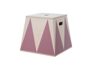 trapezoid plinth "the roll up" dusty pink