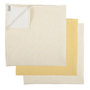 TETRADOEK 65X65CM YELLOW METRICS
