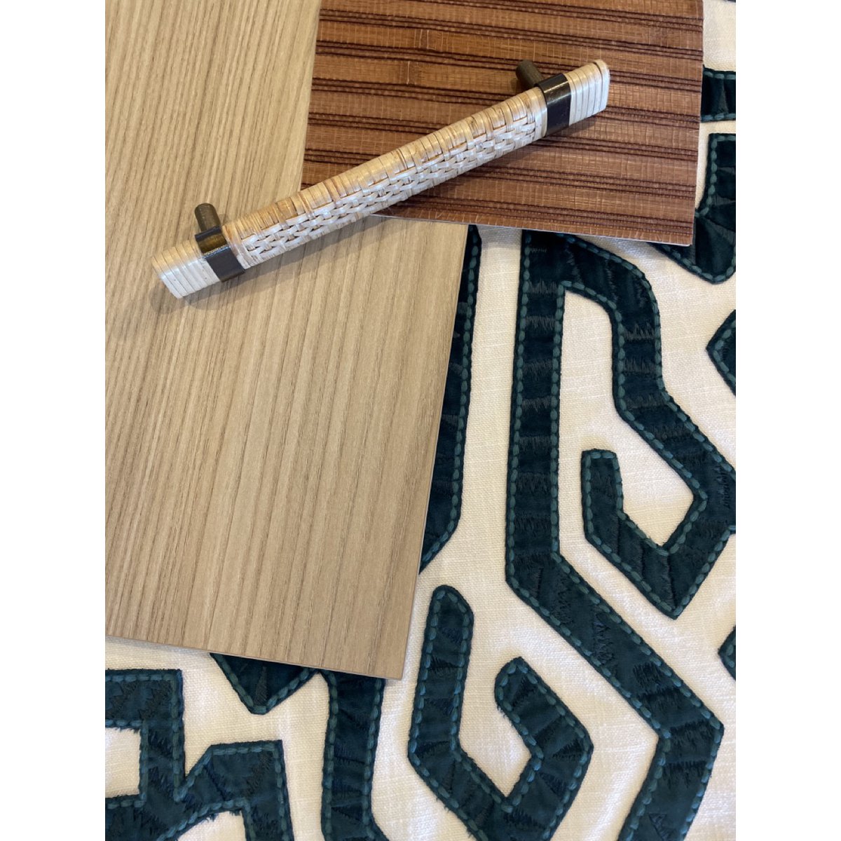 Door handle rattanglig rattan large