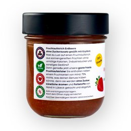 Fruit spread SUGAR-FREE strawberry 76% fruit