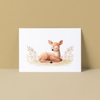 Postcard Deer