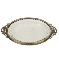 Bowl of glass with bow